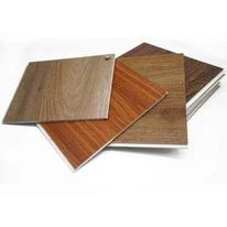 Floor Vinyl Plastic Wood Grain Spc Click Flooring